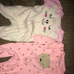 Baby girl sleepers! (ALL size NB)